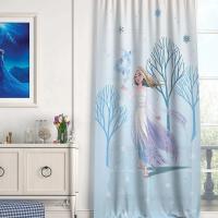 Taç Disney Frozen 2 Snowflake Tekli Fon Perde 140X265 