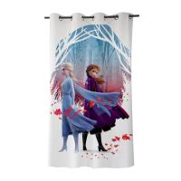 Lisanslı Disney Frozen Saten Tekli Hazır Fon Perde 140X250