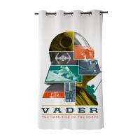 Lisanslı Star Wars Saten Tekli Hazır Fon Perde 140X250