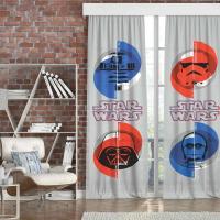 Taç Star Wars Force İkili Fon Perde 2x 65*265