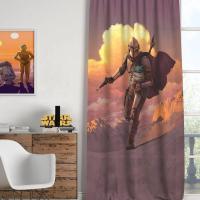 Taç Star Wars The Mandalorian Tekli Fon Perde 140X265 