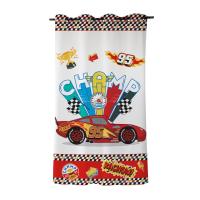 Lisanslı Disney Cars Saten Tekli Hazır Fon Perde 140X250